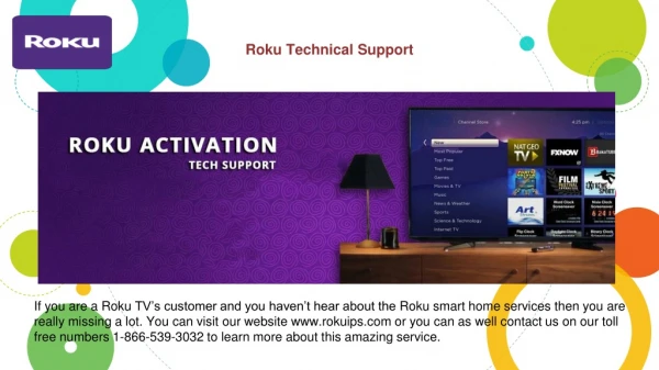 Roku Technical Support Service | Call Now : 1-866-539-3032