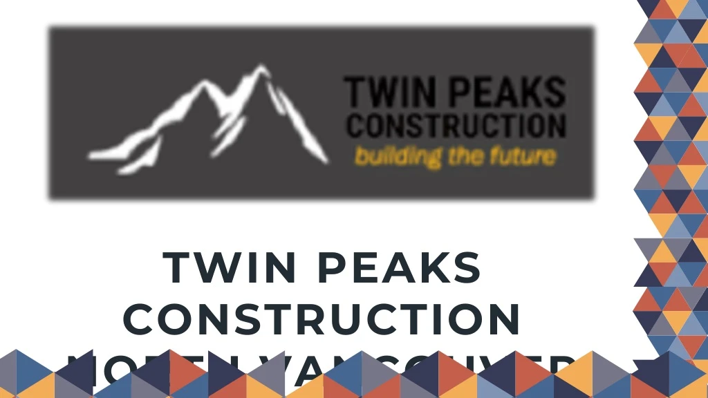 twin peaks construction north vancouver