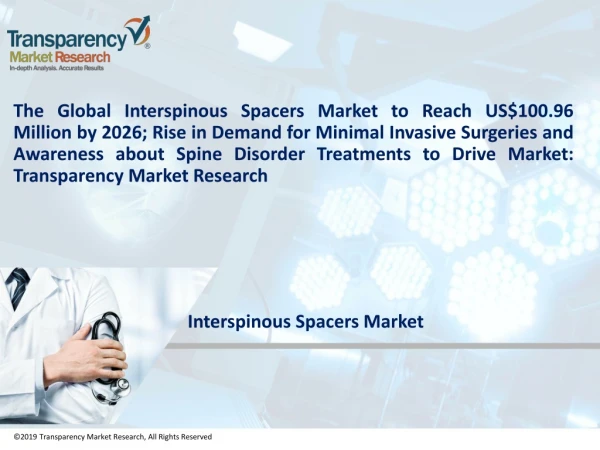 Interspinous Spacers Market by Product, Indication & Forecast to 2026