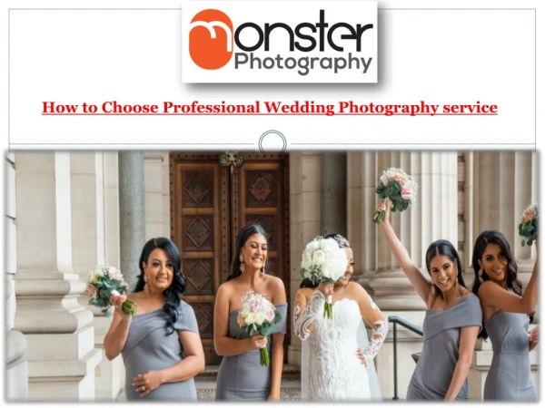 How to Choose Professional Wedding Photography service