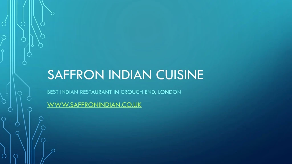 saffron indian cuisine