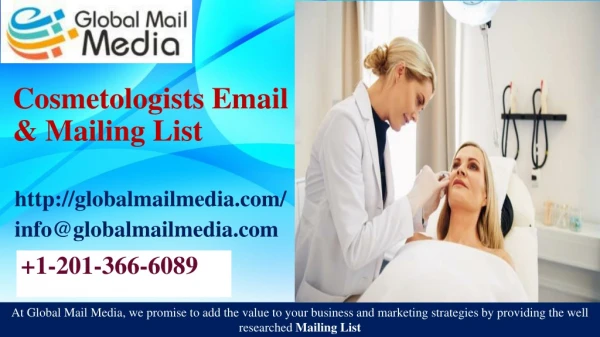 Cosmetologists Email & Mailing List