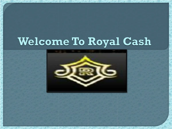 Royal Cash offers Online Malaysia Slots and online 918Kiss Malaysia
