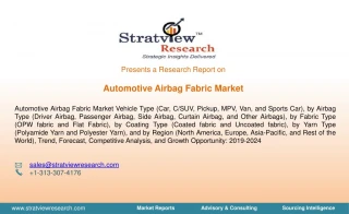 Automotive Airbag Fabric Market - slide 1