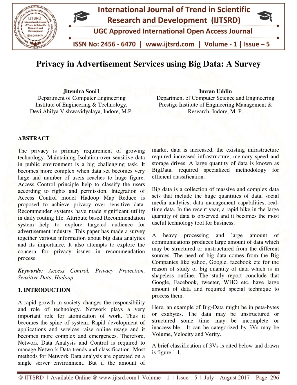 international journal of trend in scientific