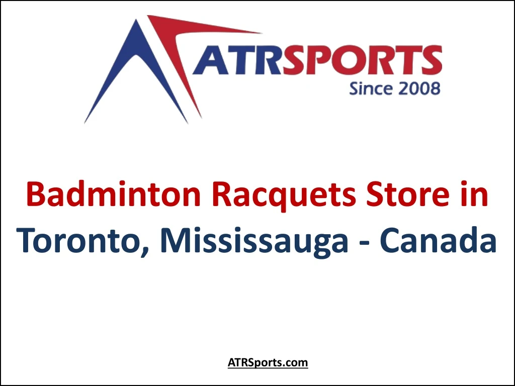 badminton racquets store in toronto mississauga