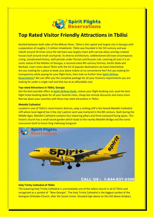 Top Rated Visitor Friendly Attractions in Tbilisi