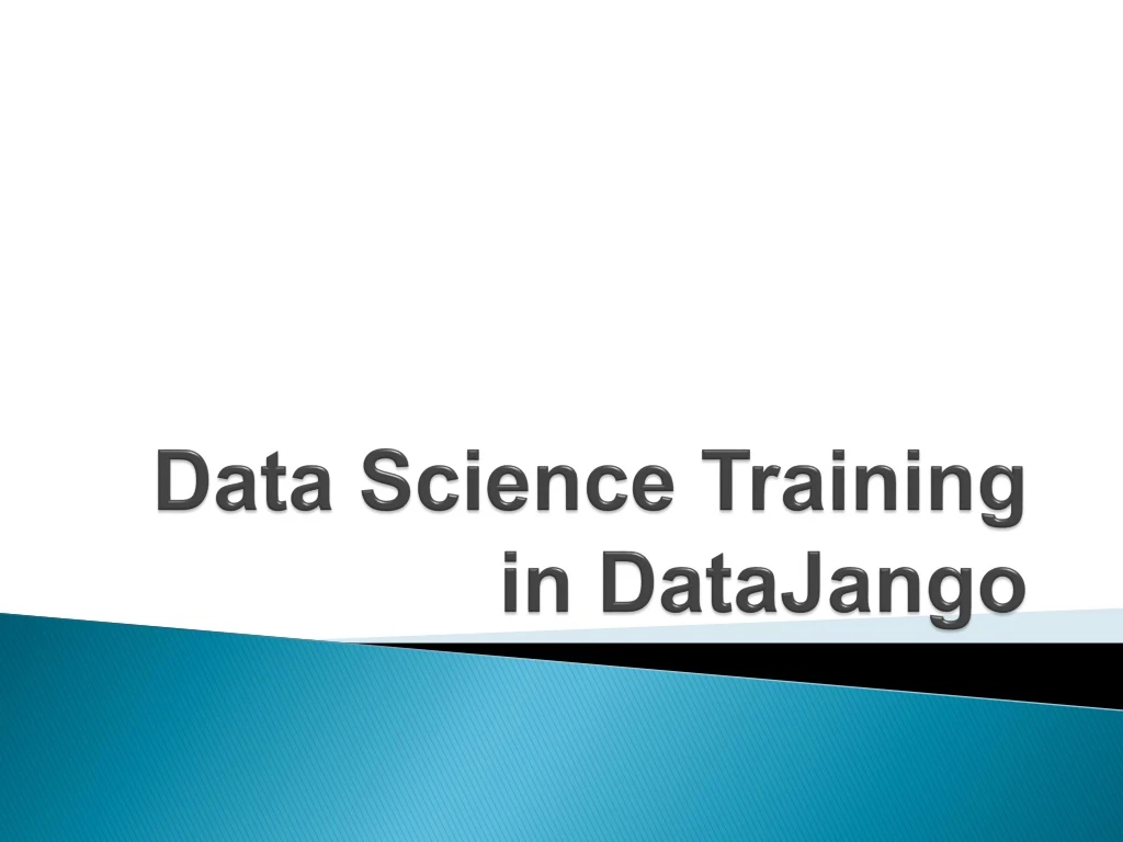data science training in datajango