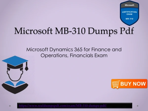 Microsoft MB-310 Dumps Pdf | A Way To get High Score