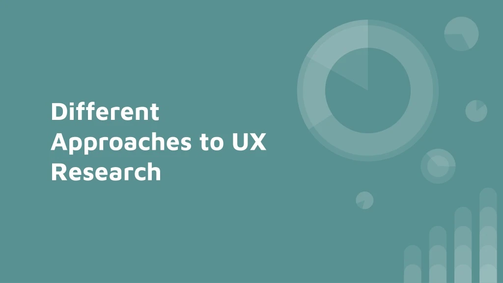 different approaches to ux research