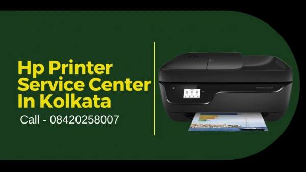 Hp Printer Service Center In Kolkata