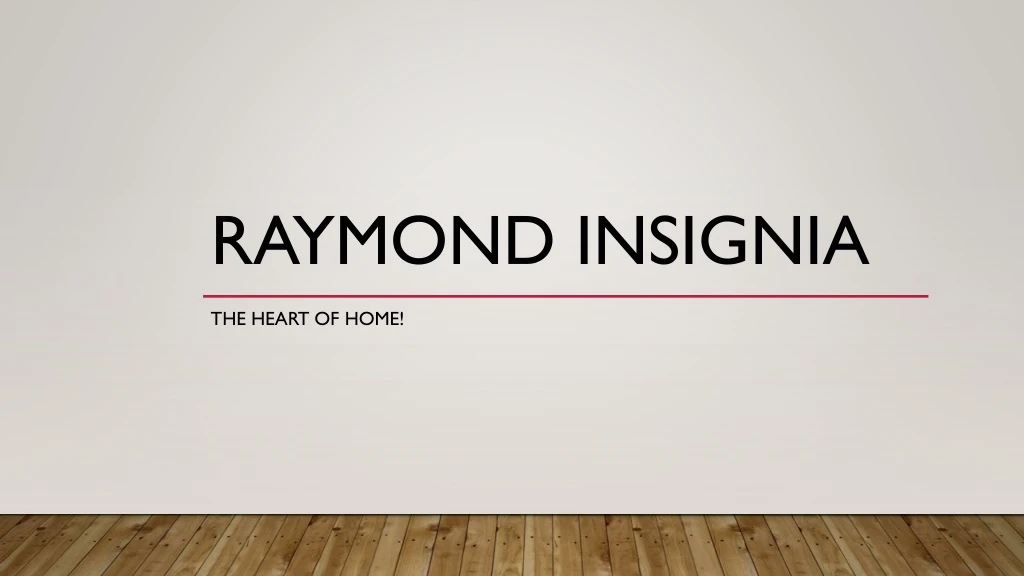 raymond insignia