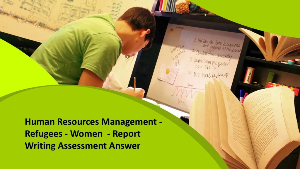 human resources management refugees women report