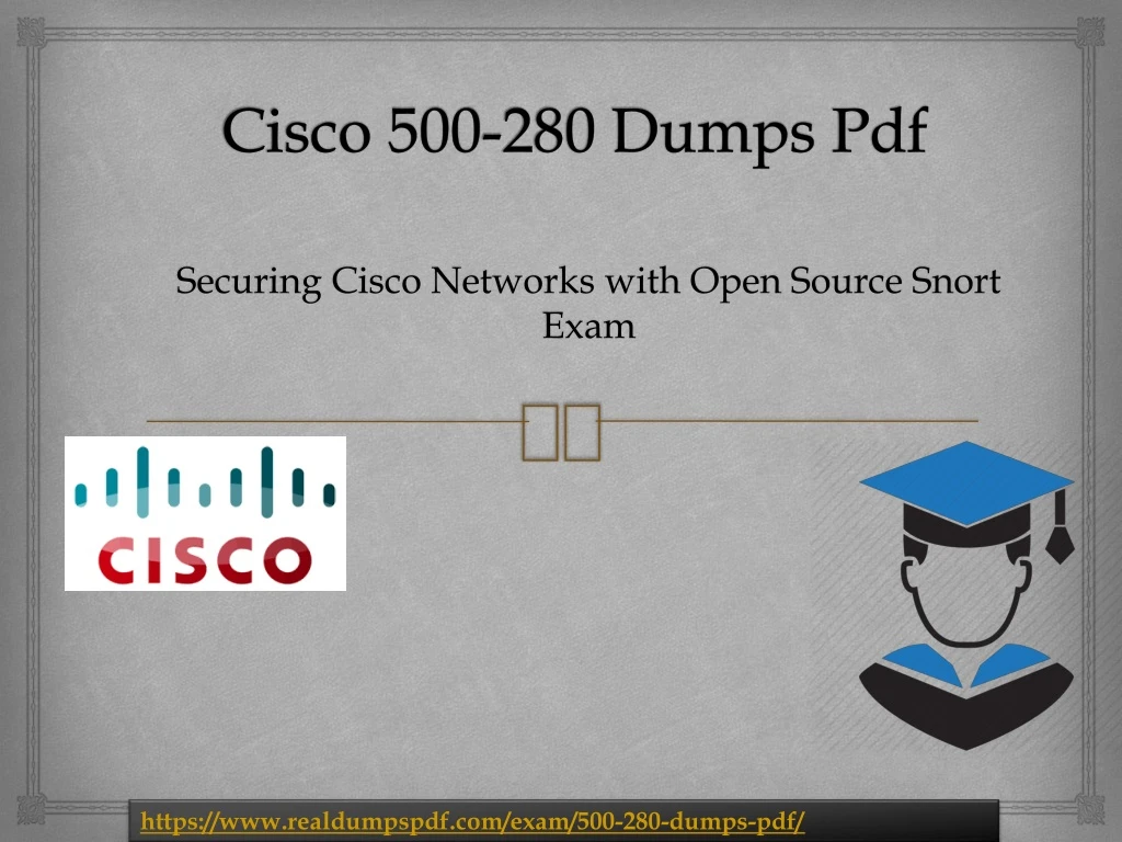 cisco 500 280 dumps pdf