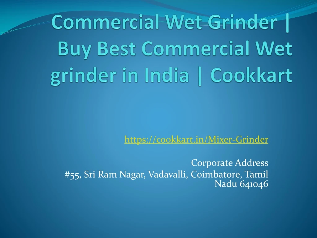 commercial wet grinder buy best commercial wet grinder in india cookkart