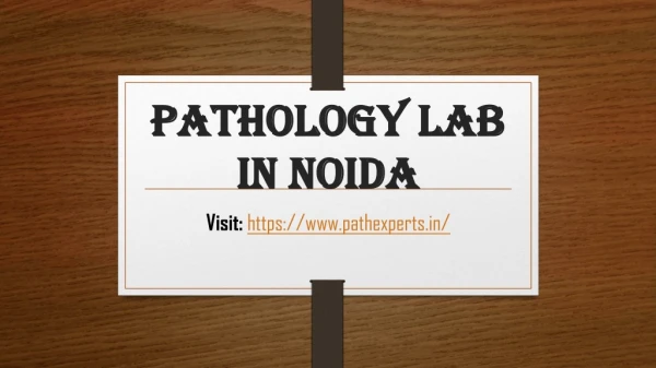 pathology lab in noida