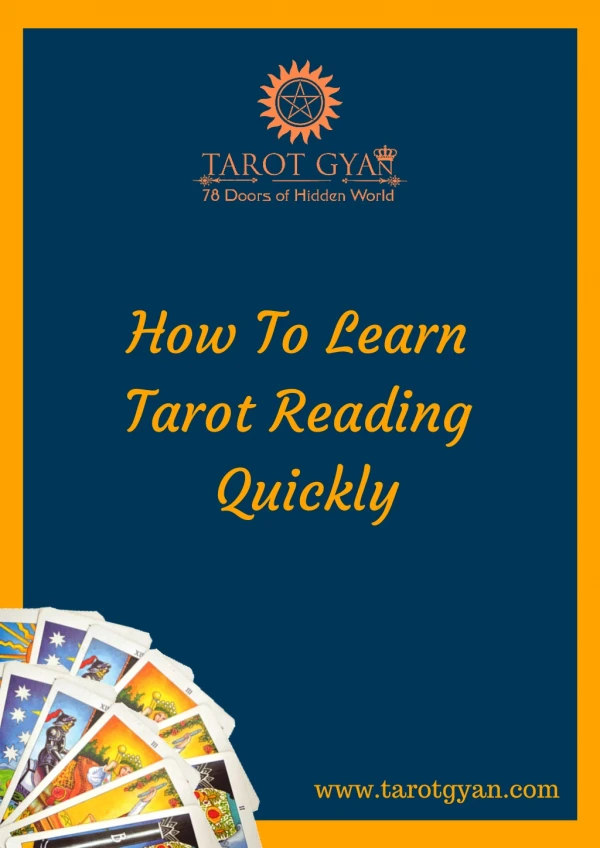 How To Learn Tarot Reading Quickly