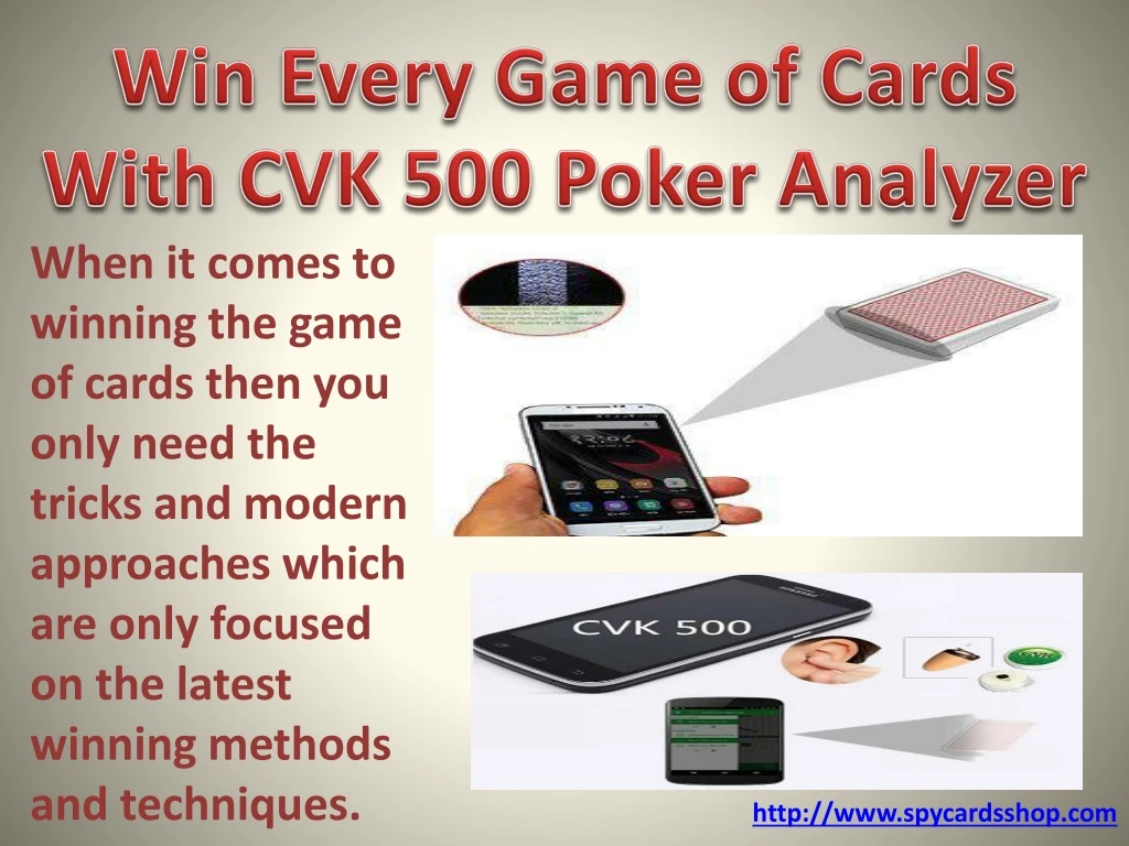 win every game of cards with cvk 500 poker
