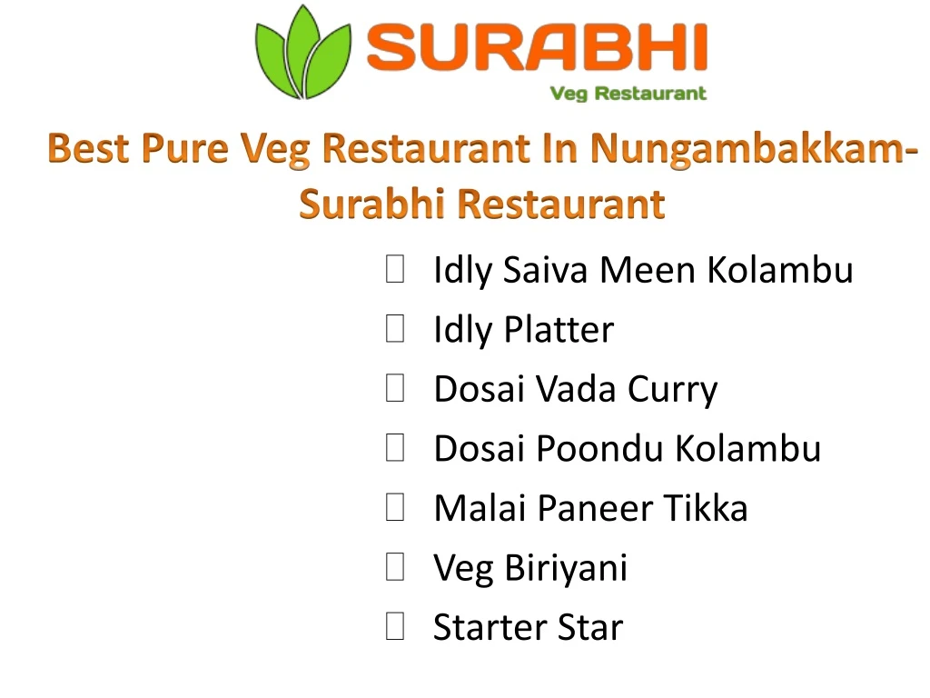best pure veg restaurant in nungambakkam surabhi restaurant