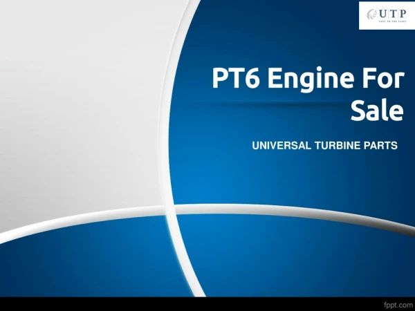 High Quality Pt6 Engine for Sale at Best Price