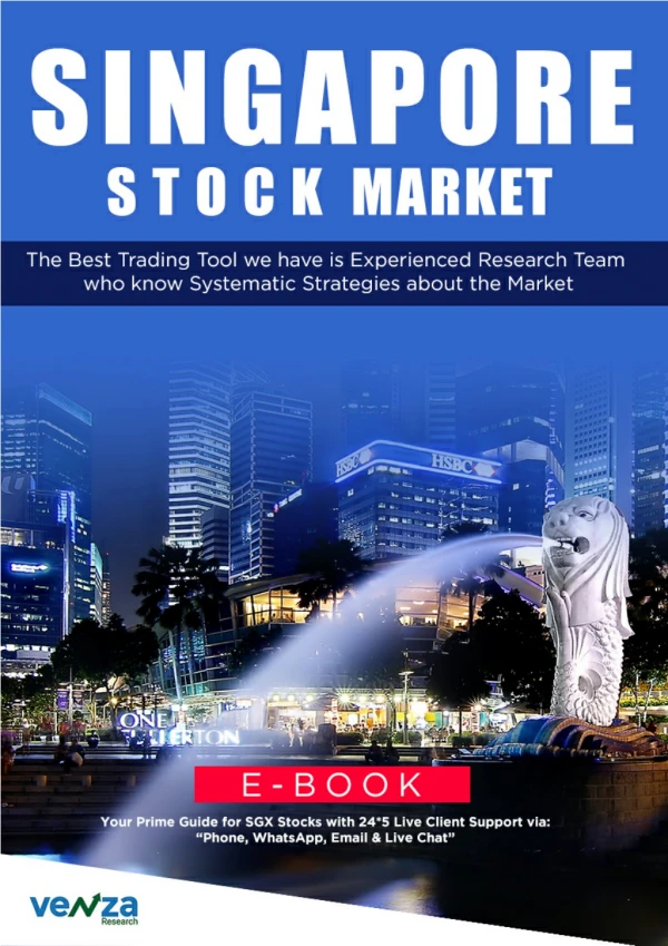 Free eBook SGX Singapore Stock Market