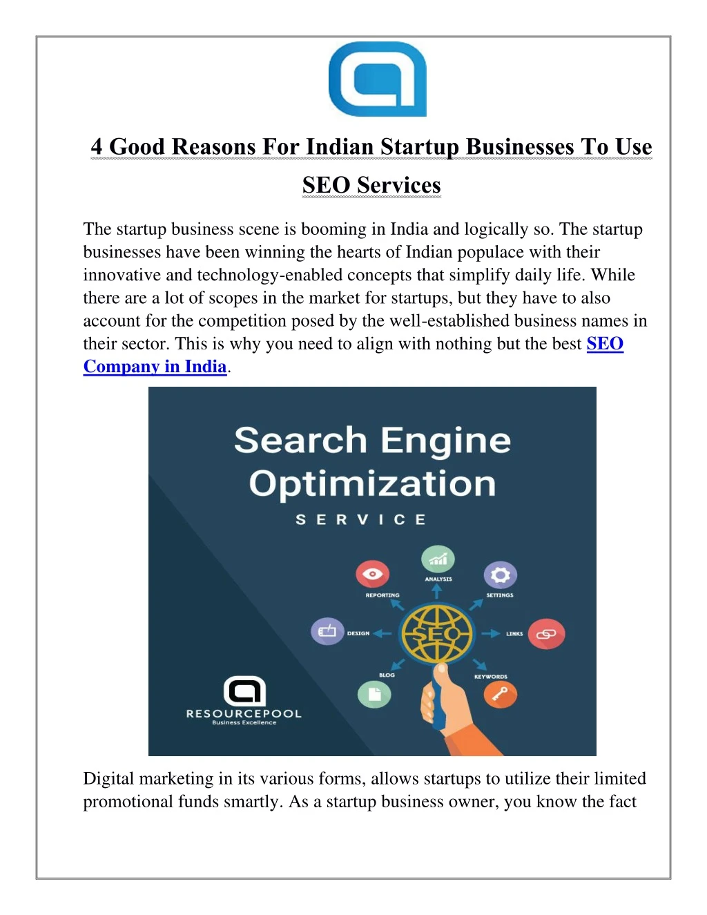 4 good reasons for indian startup businesses