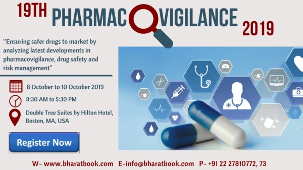 19th Pharmacovigilance 2019
