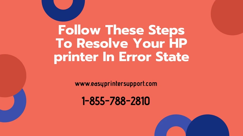 follow these steps to resolve your hp printer