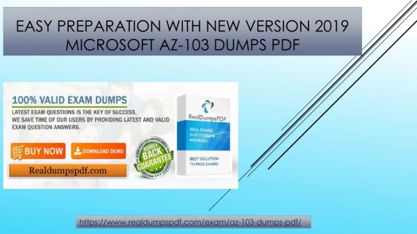 Latest Microsoft AZ-103 Dumps Pdf