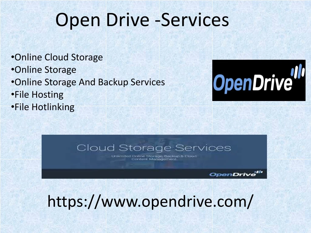 open drive services