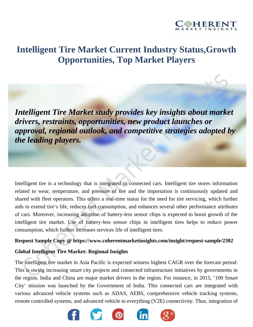 intelligent tire market current industry status