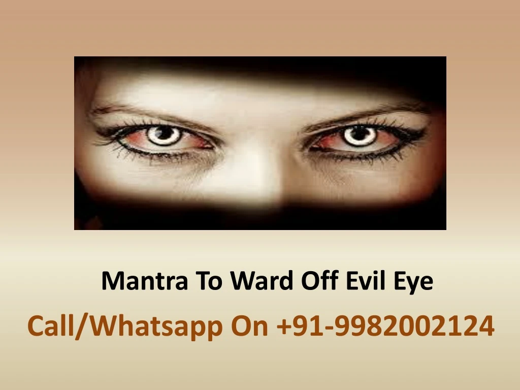 mantra to ward off evil eye