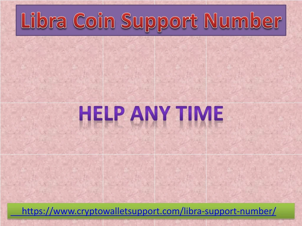 libra coin s upport number
