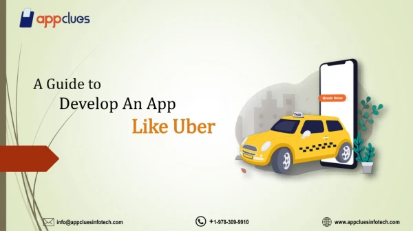 A Guide to Develop An App Like Uber