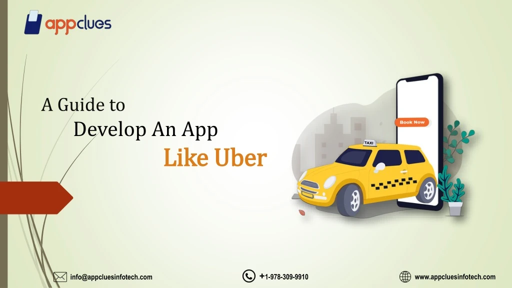 a guide to develop an app like uber