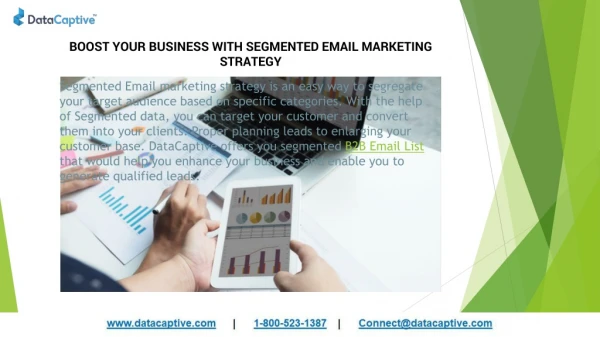 BOOST YOUR BUSINESS WITH SEGMENTED EMAIL MARKETING STRATEGY