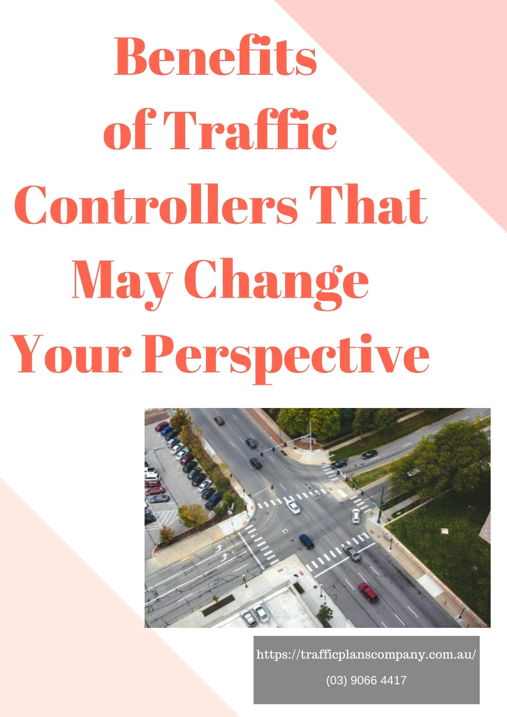 benefits of traffic controllers that may change