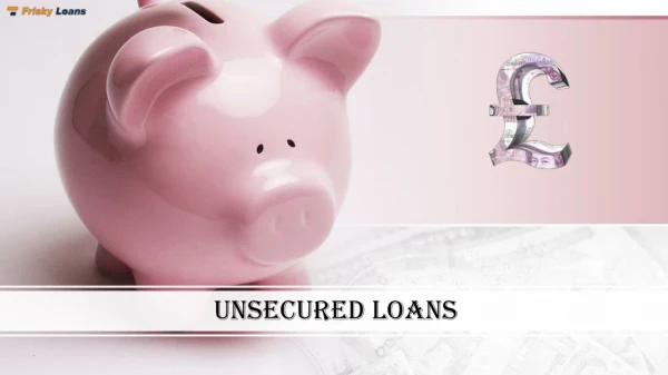Unsecured Loans UK