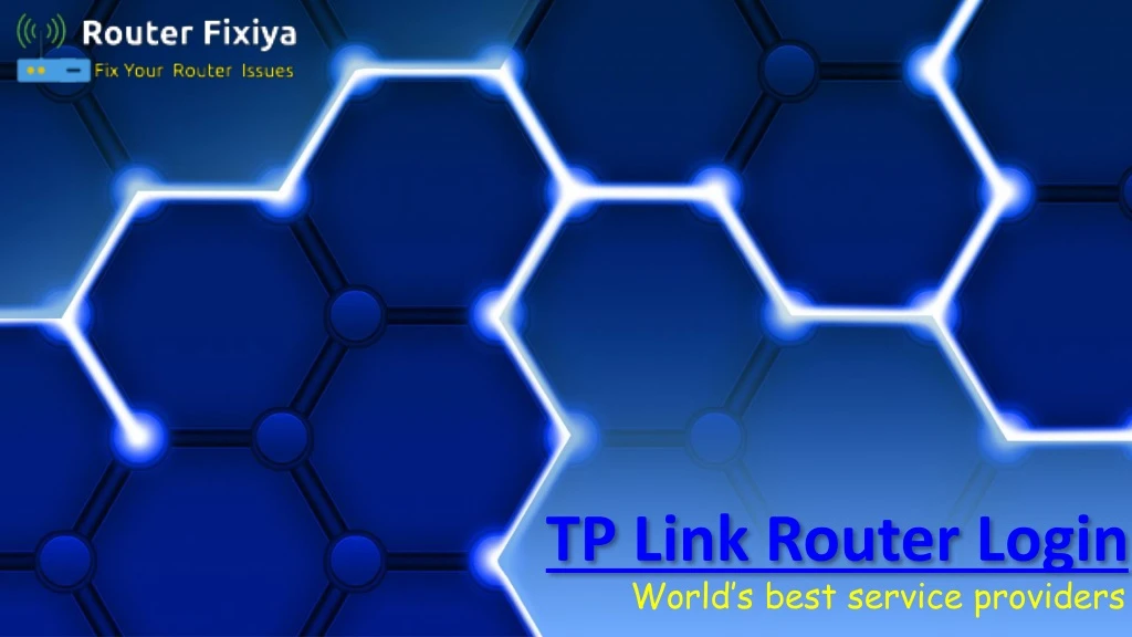 tp link router login world s best service