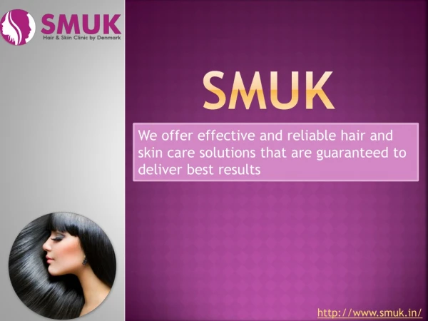 SMUK Provide Men Hair Fall Treatment