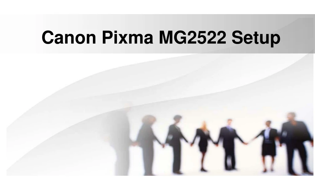 canon pixma mg2522 setup