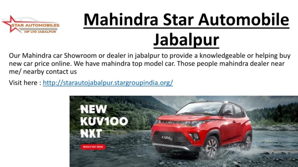 Automobile Dealerships jabalpur