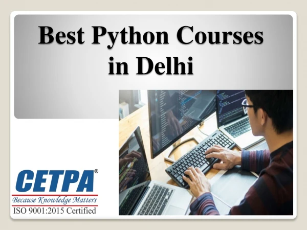 Best Python Training in Delhi