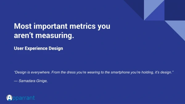 most important metrics you aren t measuring user experience design