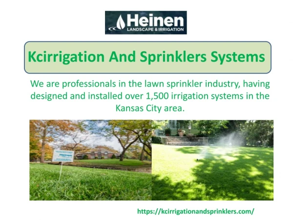 Kcirrigation And Sprinklers Systems
