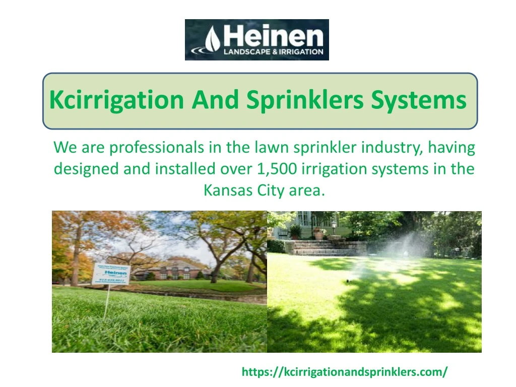 kcirrigation and sprinklers systems