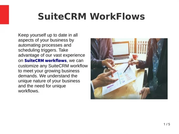SuiteCRM Workflows | Outright Store