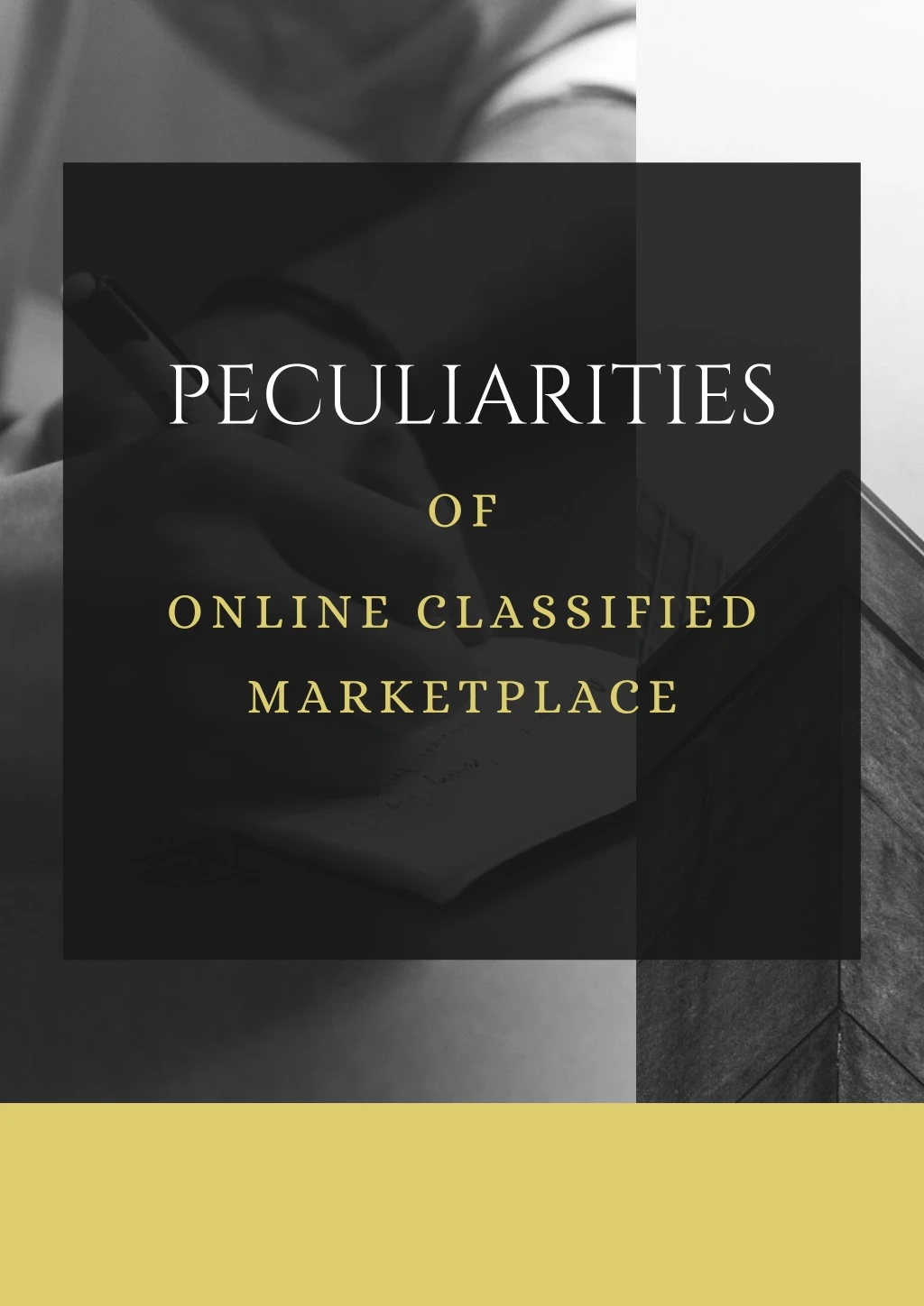 peculiarities