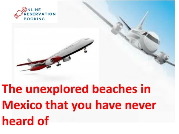 The unexplored beaches in Mexico that you have never heard of