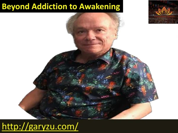 Gary Tzu "Beyond Addiction to Awakening" Book